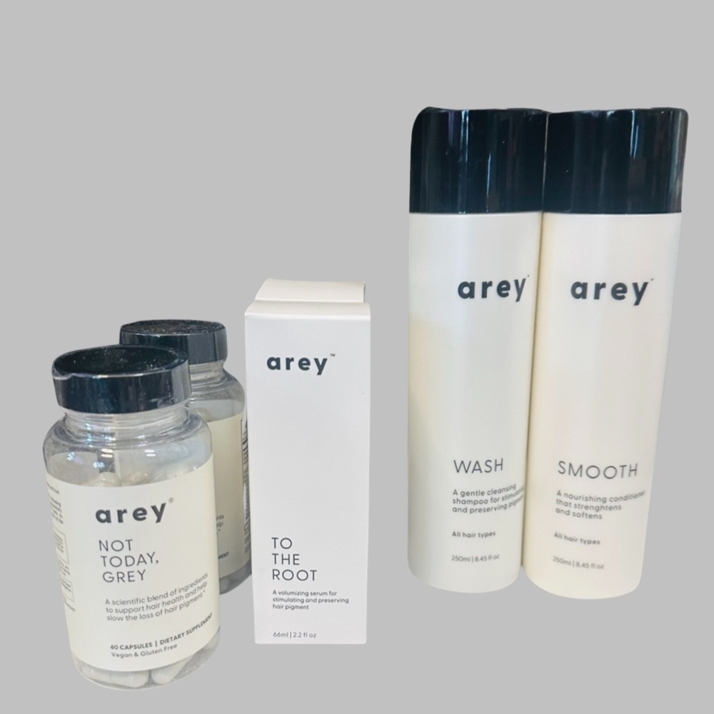 💥SOLD💥NEW Arey Grey System with TWO bottles of supplements & TWO serums